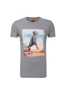 Tintype4 T-shirt BOSS ORANGE siva